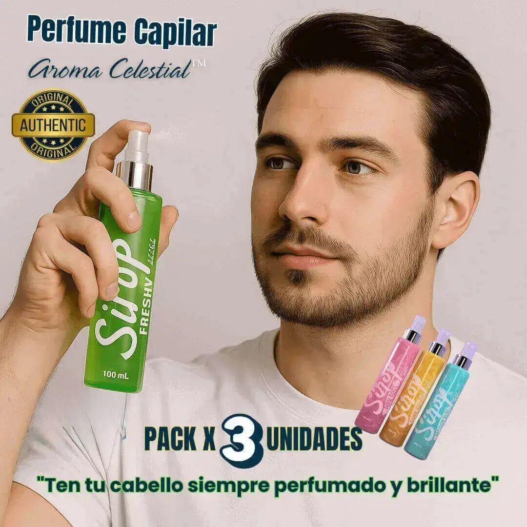 Cabello Suave, Brillante, Sin Frizz y Perfumado Todo el Día ✨ | Sirop® Perfume Capilar | Llévate 3 pagando 2 💎