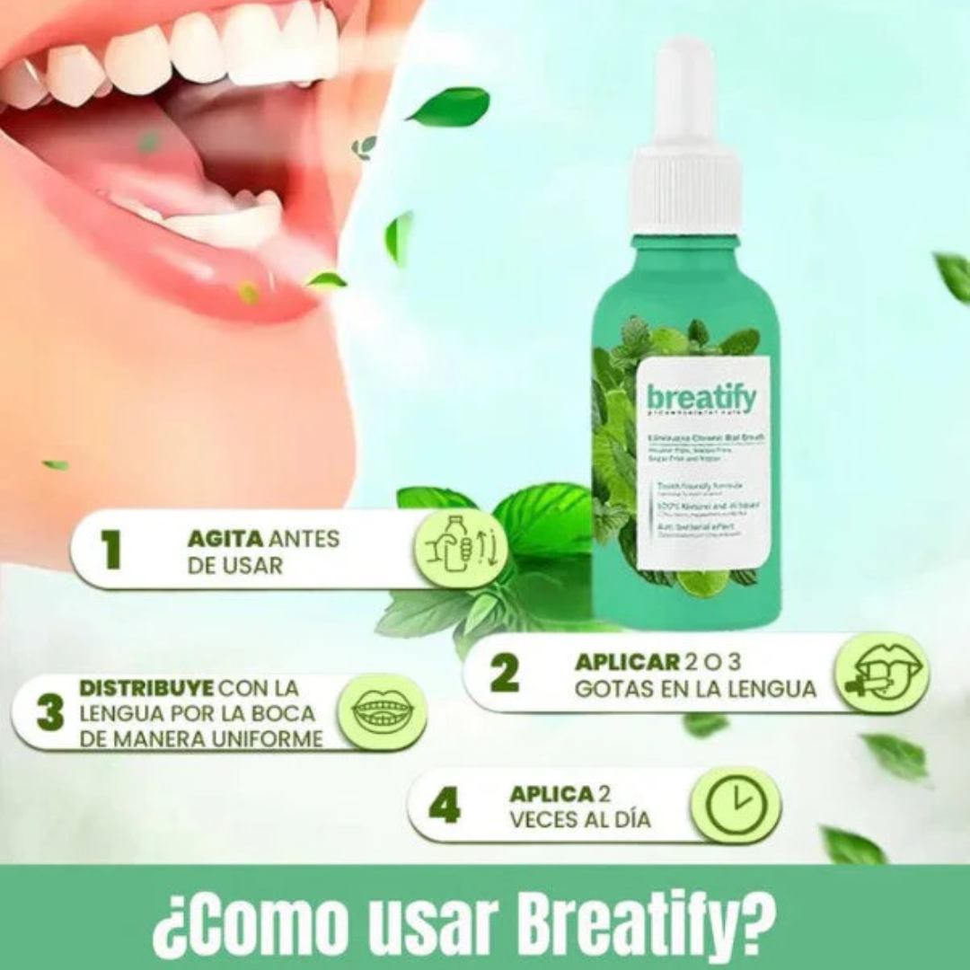 Habla Sin Miedo, Aliento Perfecto | Gotas Breatify®