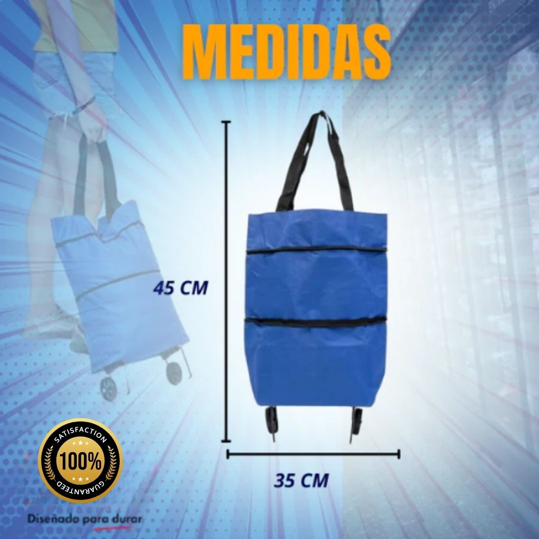 ✨ Organiza y transporta con facilidad | Carrito Plegable Lleva Todo®