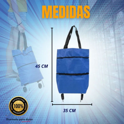 ✨ Organiza y transporta con facilidad | Carrito Plegable Lleva Todo®