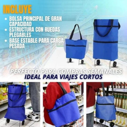 ✨ Organiza y transporta con facilidad | Carrito Plegable Lleva Todo®