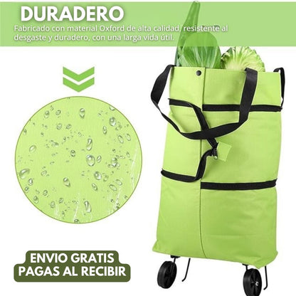 ✨ Organiza y transporta con facilidad | Carrito Plegable Lleva Todo®