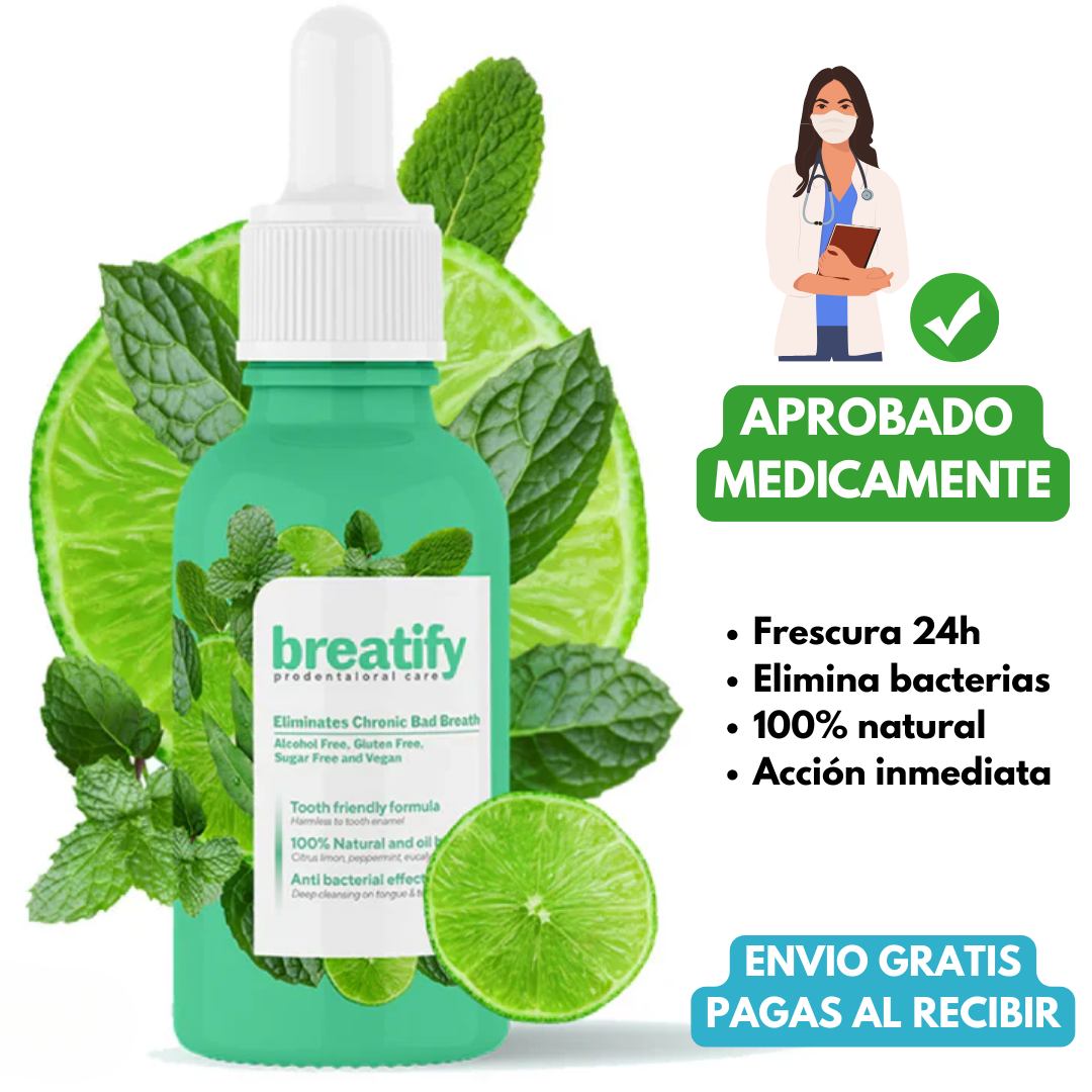 Habla Sin Miedo, Aliento Perfecto | Gotas Breatify®