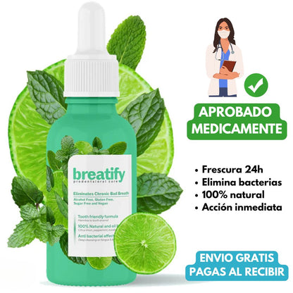Habla Sin Miedo, Aliento Perfecto | Gotas Breatify®