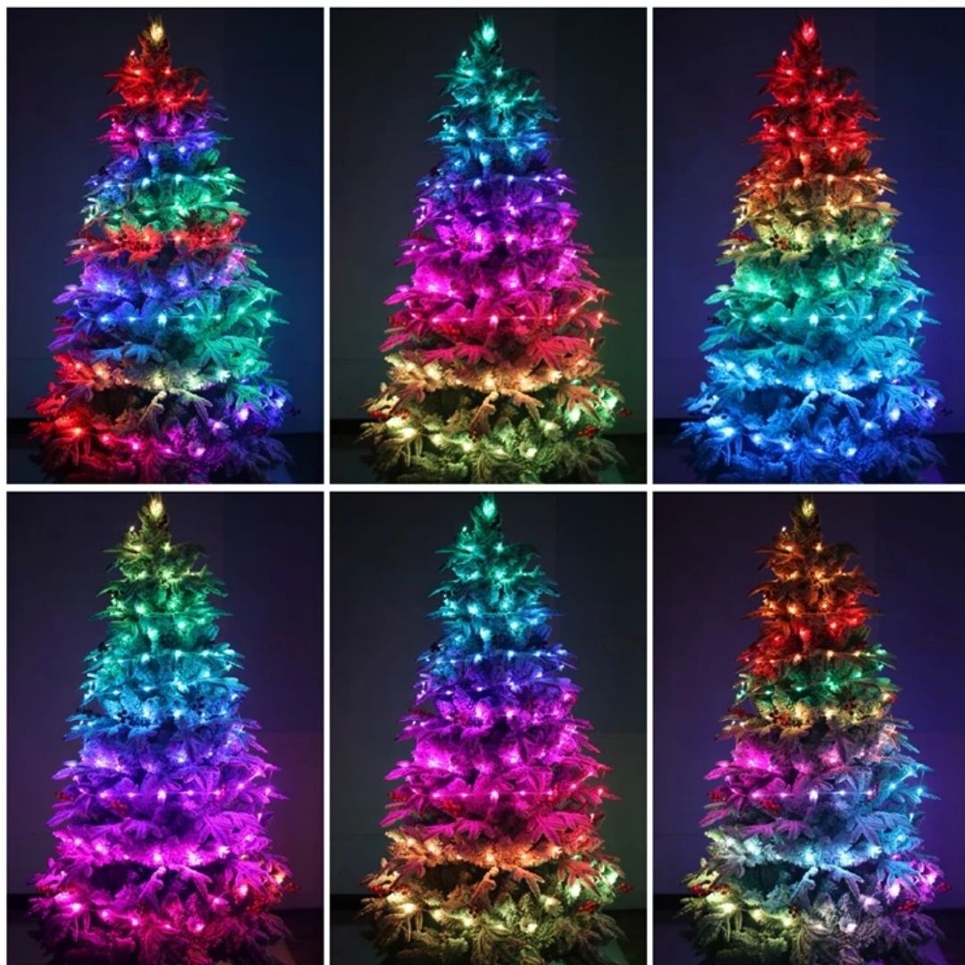 Ilumina tu hogar sin enredos y contrólalo desde tu celular | Guirnalda LED SmartGlow® 10 MT