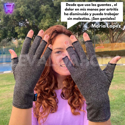 Guantes de compresión ArticulaPro® | Protección y alivio para tus articulaciones.   🎁 Incluye un eBook con ejercicios para aliviar el dolor en tus manos!