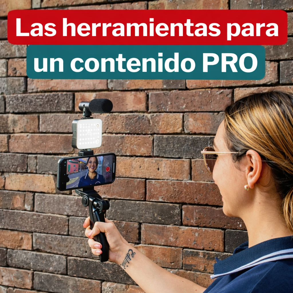 Convierte tu celular en un mini estudio | CREATOR PRO KIT™ 3 EN 1