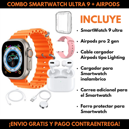 Smartwatch + airpods