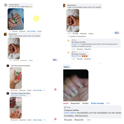 Fuerza + Crecimiento 3X en tus uñas con Base Endurecedora 7Days Nails® — ¡Paga 1 y Lleva 3!